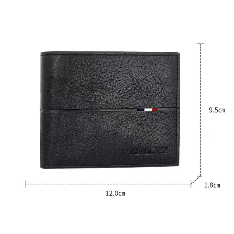 Slim Men Wallets New Short Zipper Card Holder Photo Holder Male Purse Simple Coin Pocket High Quality PU Leather Men'S Wallet